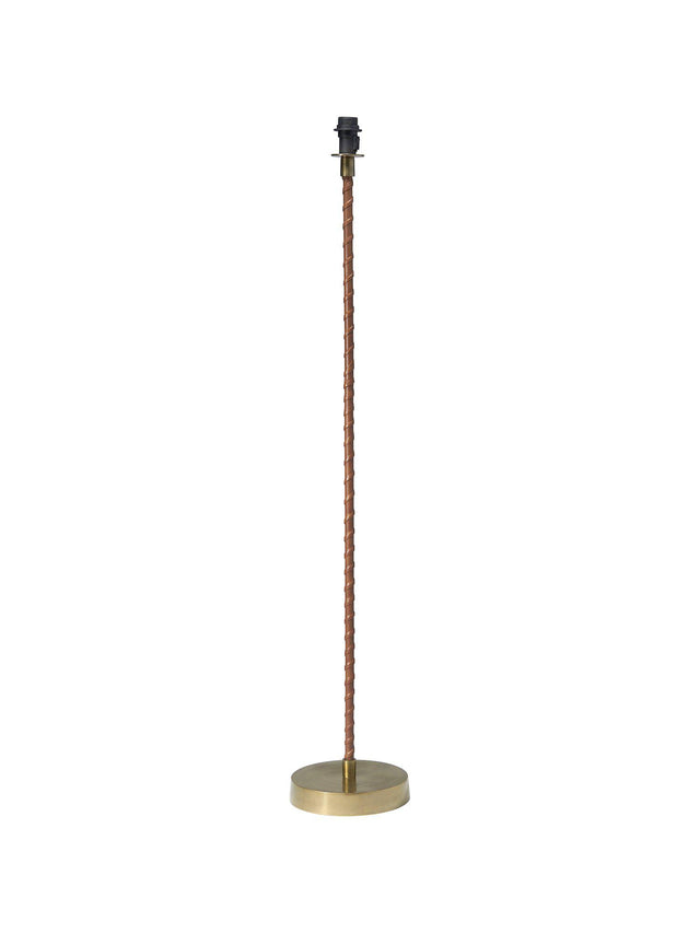 Nora Golvfot – Antikmässing 138 cm