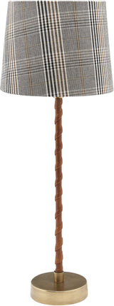 Nora Lampfot – Antikmässing 46 cm