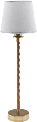 Nora Lampfot – Antikmässing 46 cm
