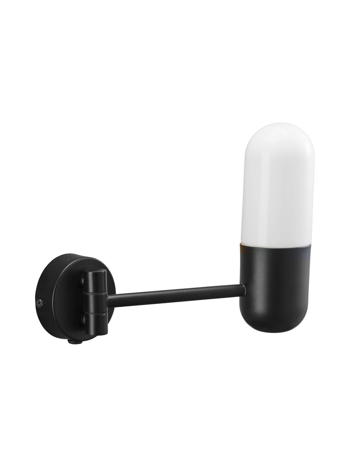 Zeta Vägglampa IP44 – Mattsvart 23 cm
