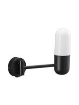 Zeta Vägglampa IP44 – Mattsvart 23 cm