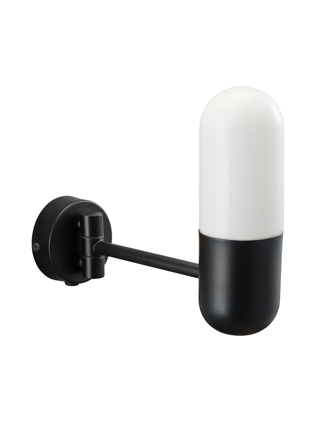 Zeta Vägglampa IP44 – Mattsvart 23 cm