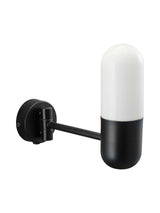 Zeta Vägglampa IP44 – Mattsvart 23 cm