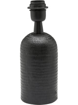 Riley Lampfot – Matt svart 28 cm