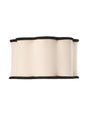 Judy Lampskärm – Natur/svart 35 cm