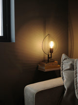 Elm Bordslampa S – Svart 32,5 cm