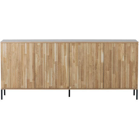 WOOOD, New Gravure Sideboard 200 cm i Ek – Natur [FSC]