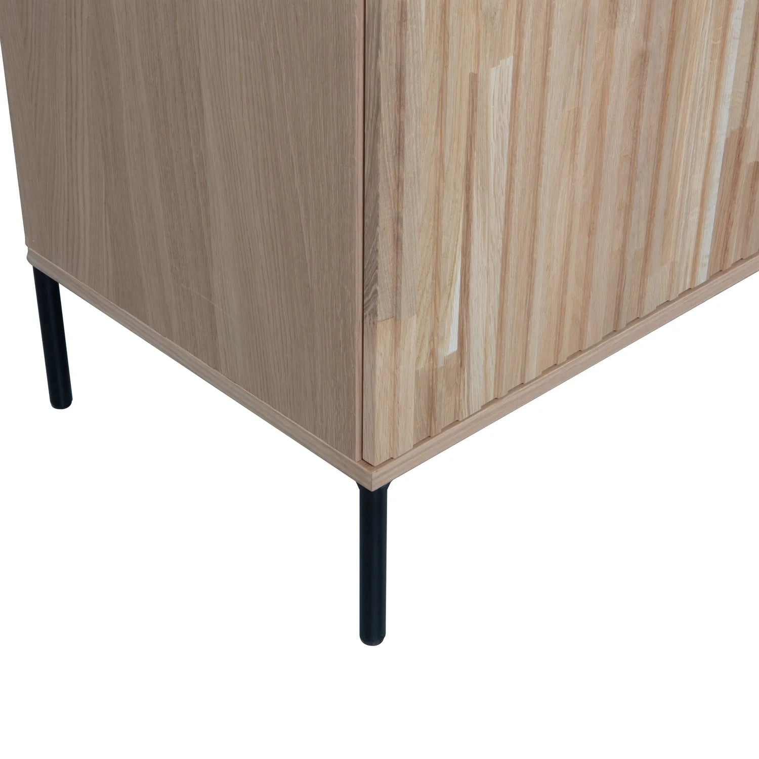 WOOD, New Gravure Sideboard 200 cm i Ek – Natur [FSC]