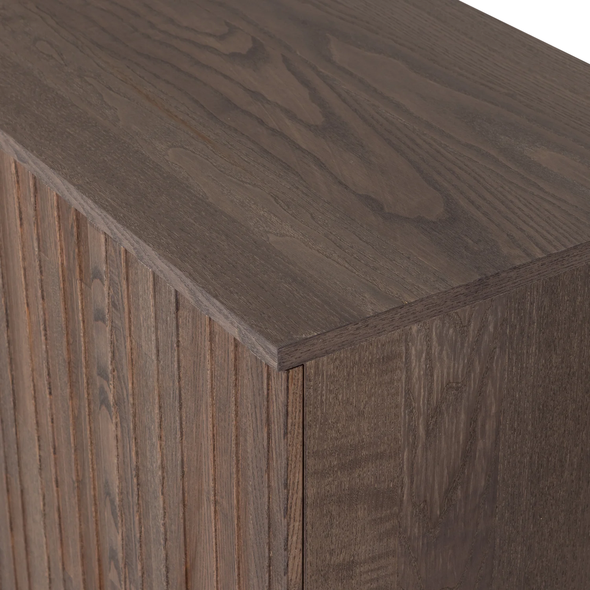 WOOOD, New Gravure Sideboard 200 cm i Askfanér – Espresso [FSC]