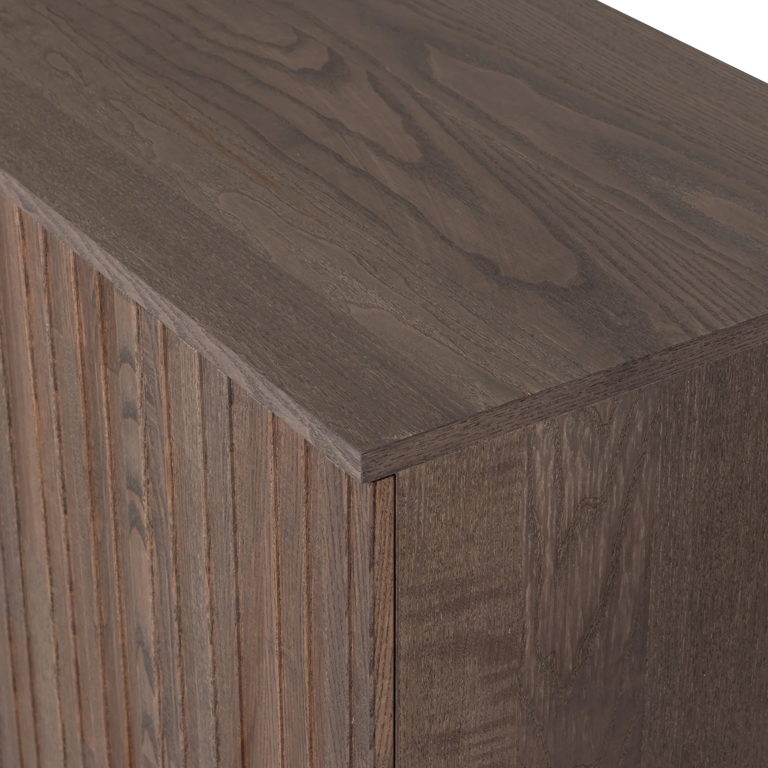 WOOD, New Gravure Sideboard 200 cm i Askfanér – Espresso [FSC]