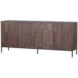 WOOOD, New Gravure Sideboard 200 cm i Askfanér – Espresso [FSC]