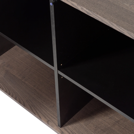 WOOOD, New Gravure Sideboard 200 cm i Askfanér – Espresso [FSC]