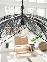 Elm Taklampa – Svart 70 cm