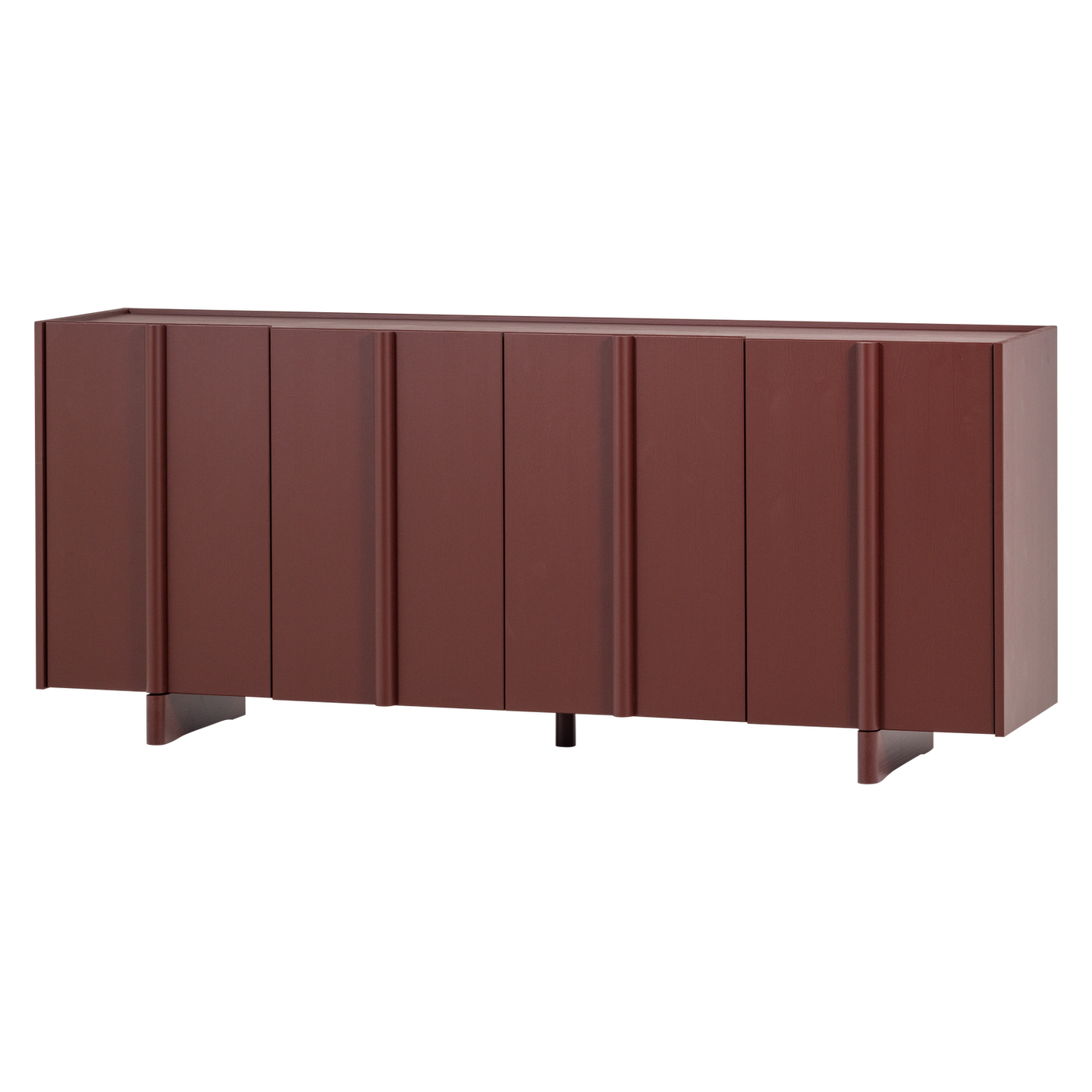 WOOOD, Basu Sideboard i Furu – Vinröd [FSC]
