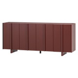 WOOOD, Basu Sideboard i Furu – Vinröd [FSC]