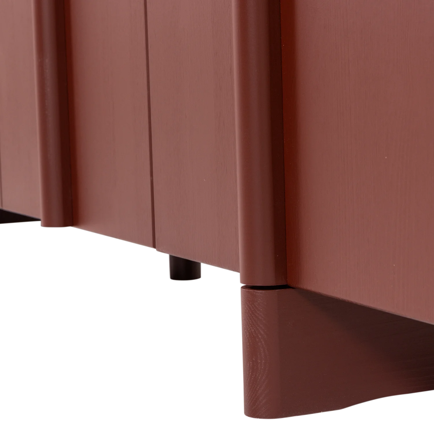 WOOD, Basu Sideboard i Furu – Vinröd [FSC]