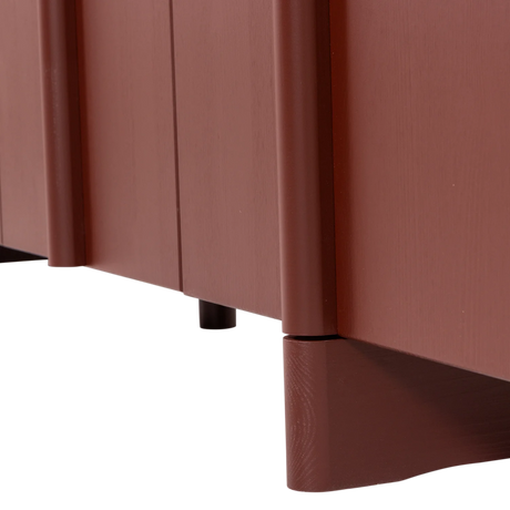 WOOOD, Basu Sideboard i Furu – Vinröd [FSC]