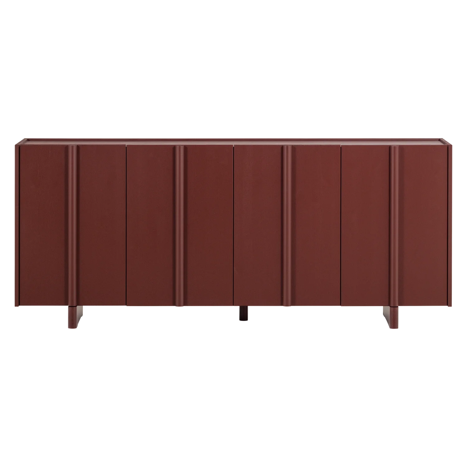 WOOD, Basu Sideboard i Furu – Vinröd [FSC]