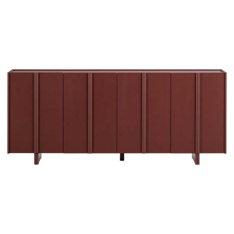 WOOOD, Basu Sideboard i Furu – Vinröd [FSC]