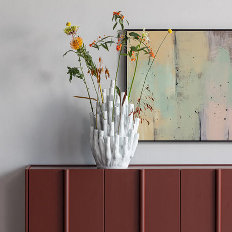 WOOOD, Basu Sideboard i Furu – Vinröd [FSC]