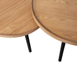 WOOOD, Mesa Sidobord Natur