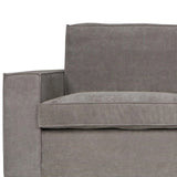 WOOOD, Thomas hörnsoffa Ribbat tyg Höger – Weathered Green