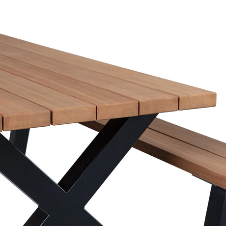 WOOOD, Tablo trädgårdsbord Picknick Ayous Svart