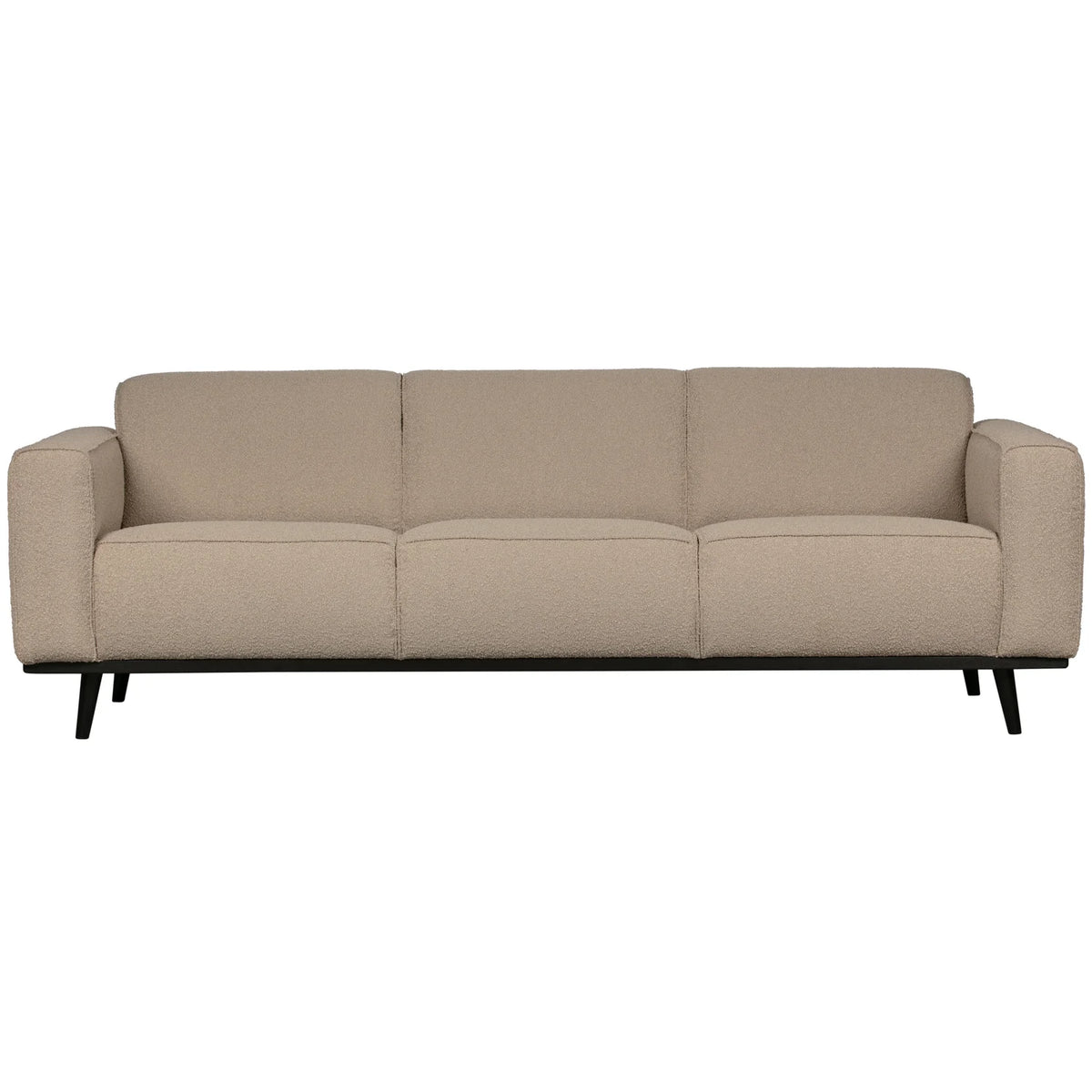 WOOOD, Statement 3-sitssoffa – Bouclé Beige 230 cm
