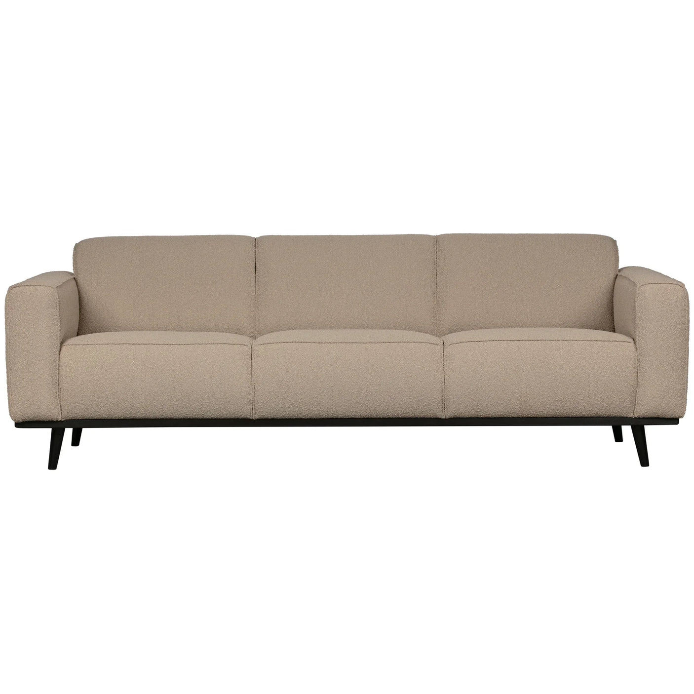 WOOOD, Statement 3-sitssoffa – Bouclé Beige 230 cm