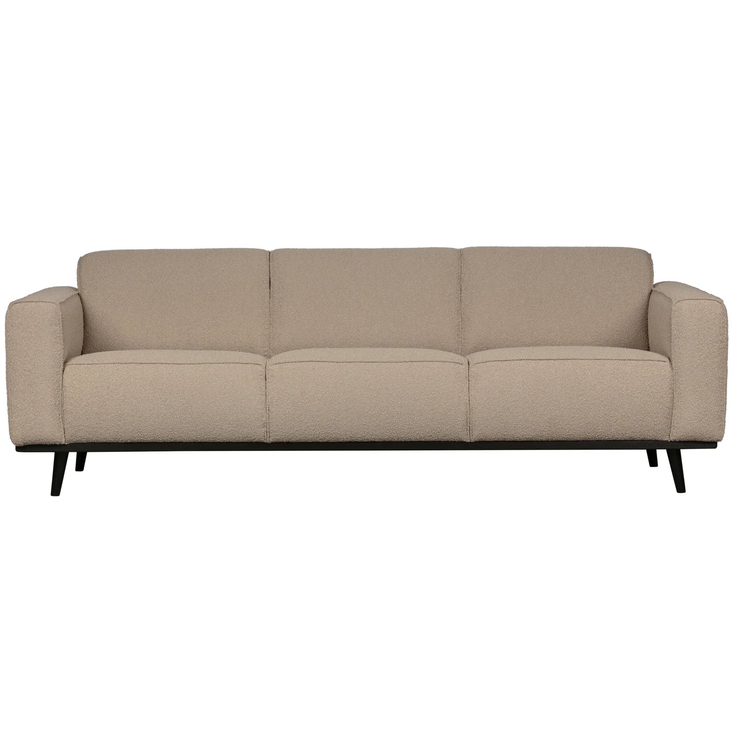 WOOOD, Statement 3-sitssoffa – Bouclé Beige 230 cm