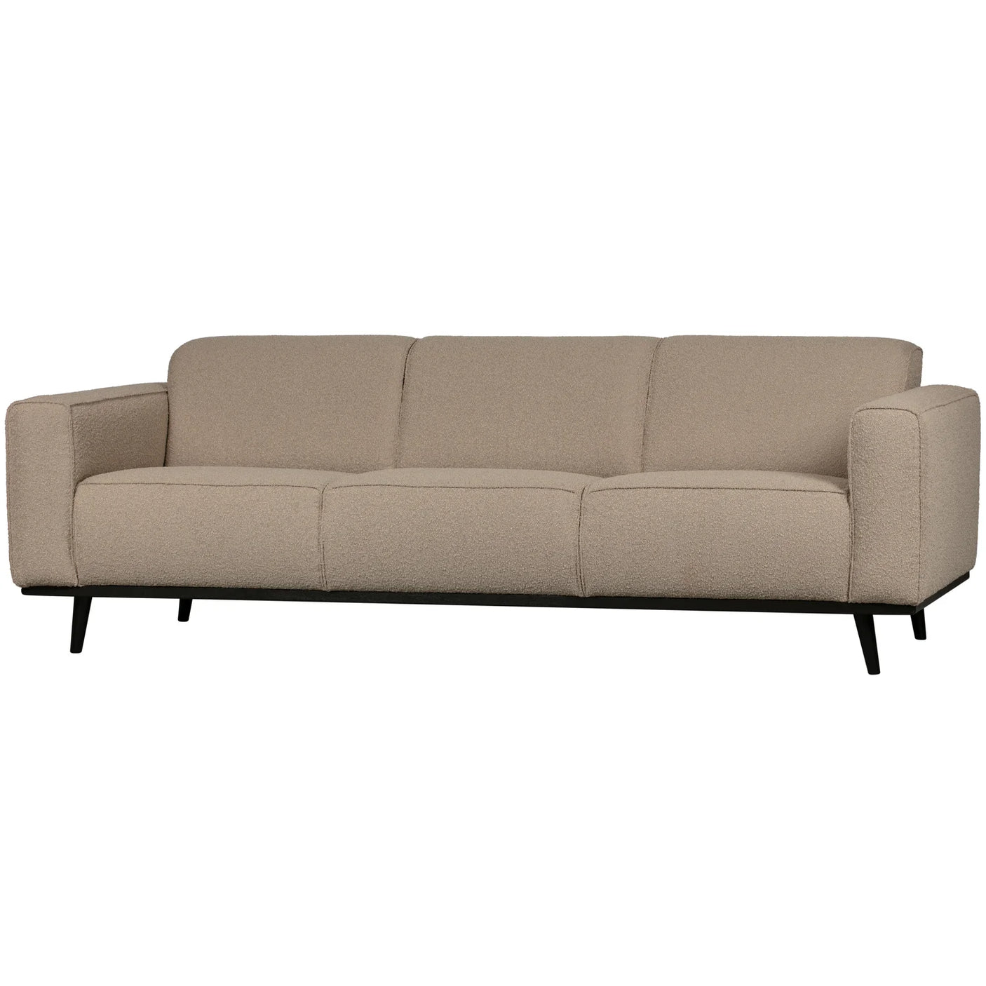 WOOOD, Statement 3-sitssoffa – Bouclé Beige 230 cm