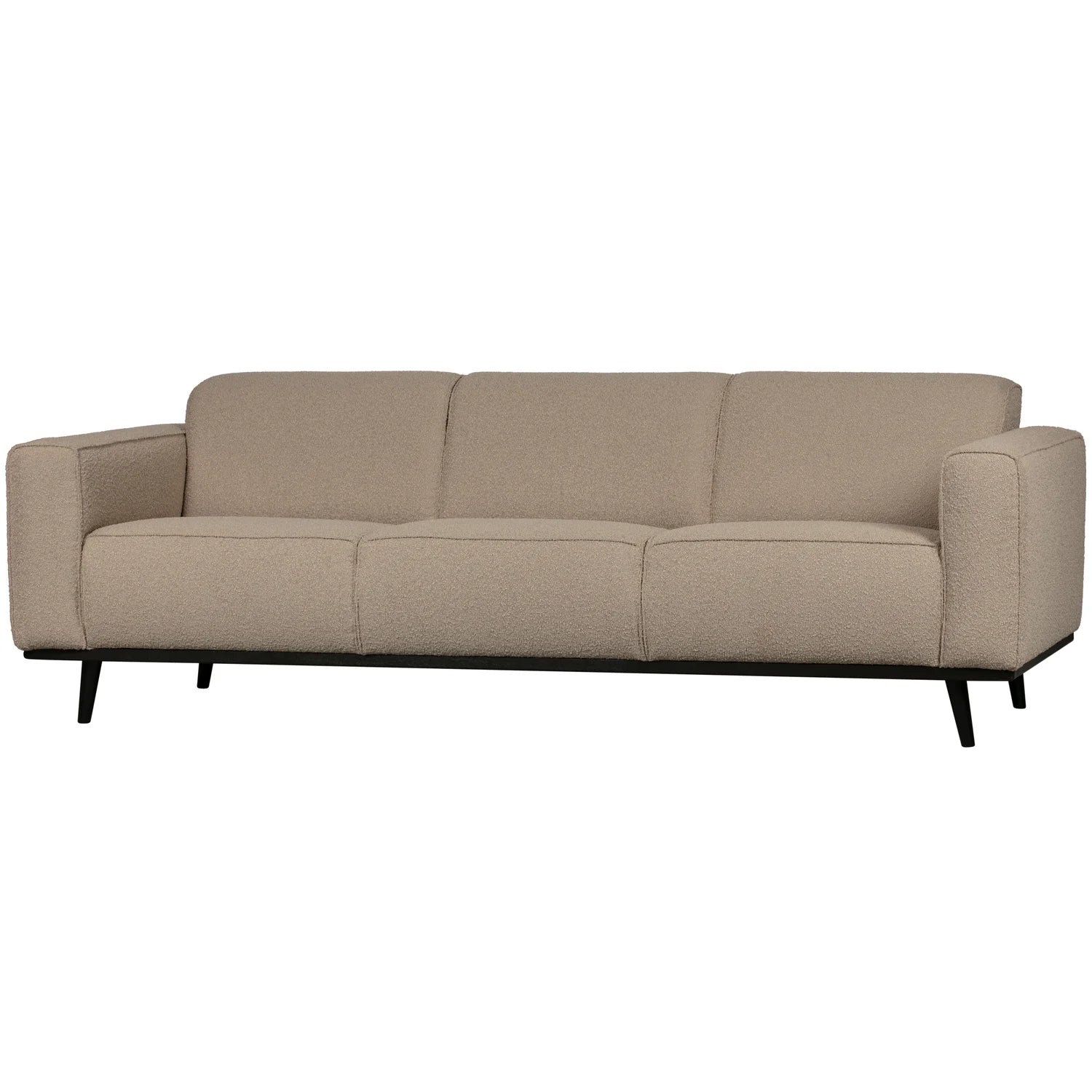 WOOOD, Statement 3-sitssoffa – Bouclé Beige 230 cm