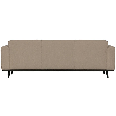 WOOOD, Statement 3-sitssoffa – Bouclé Beige 230 cm