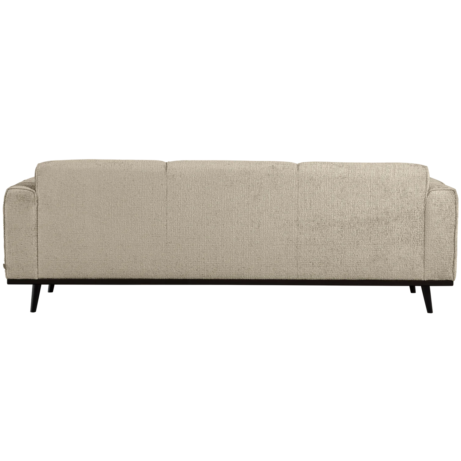 WOOOD, Statement 3-sitssoffa 230 cm strukturvelour vetefält
