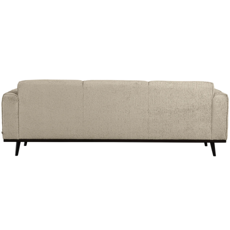 WOOOD, Statement 3-sitssoffa 230 cm strukturvelour vetefält