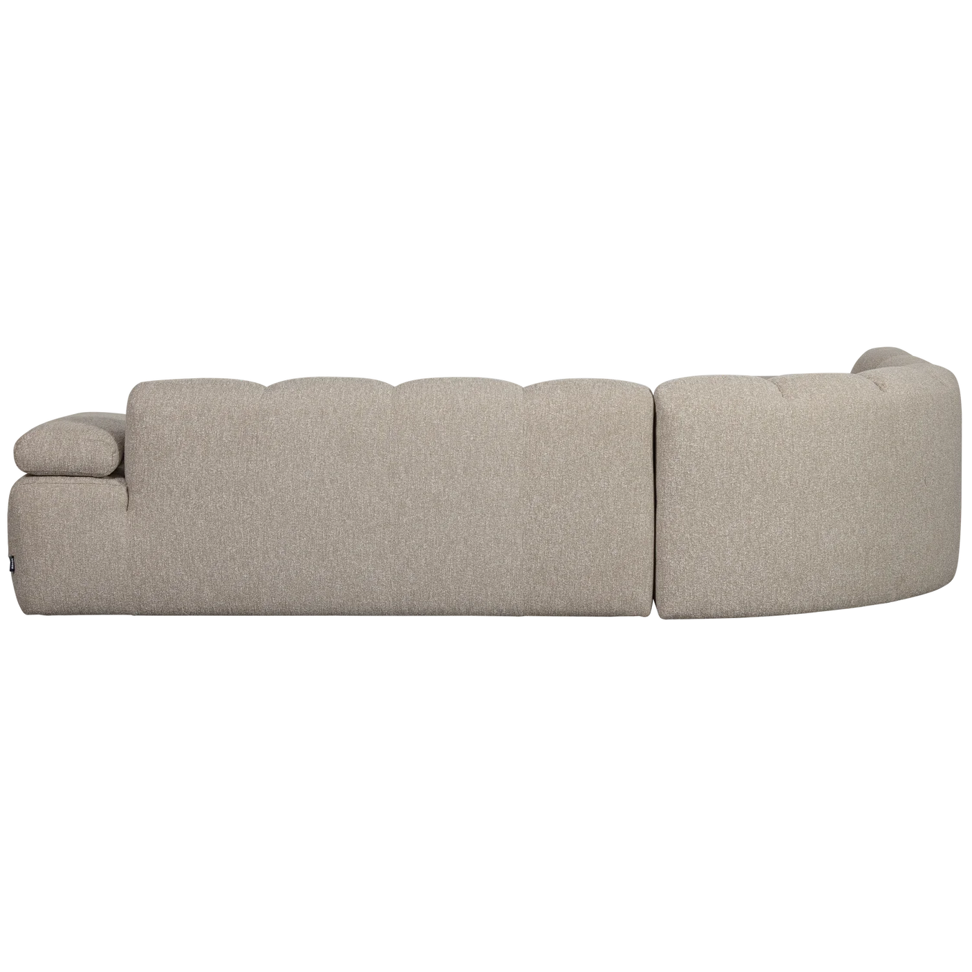 WOOOD, Mojo Hörnsoffa Vänster – Bouclé Beige Melange
