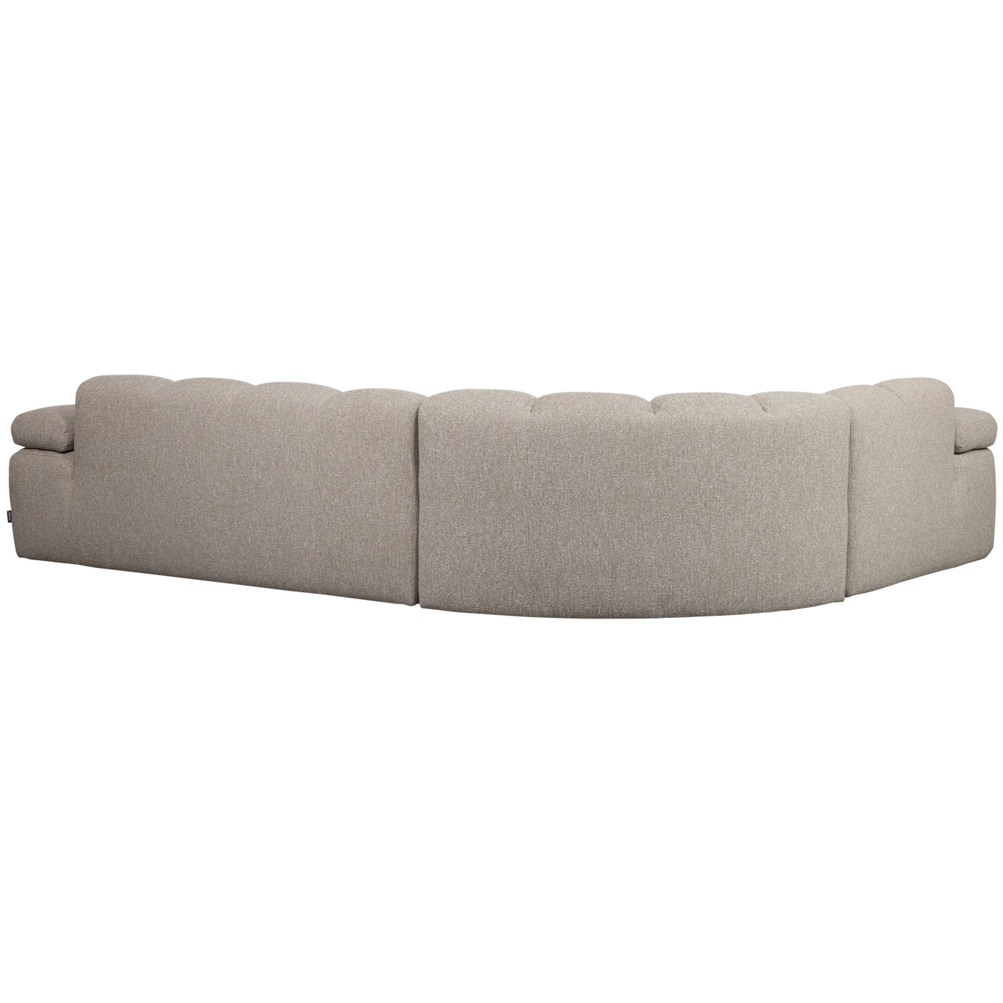 WOOOD, Mojo Hörnsoffa Vänster – Bouclé Beige Melange
