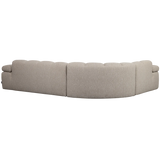 WOOOD, Mojo Hörnsoffa Vänster – Bouclé Beige Melange