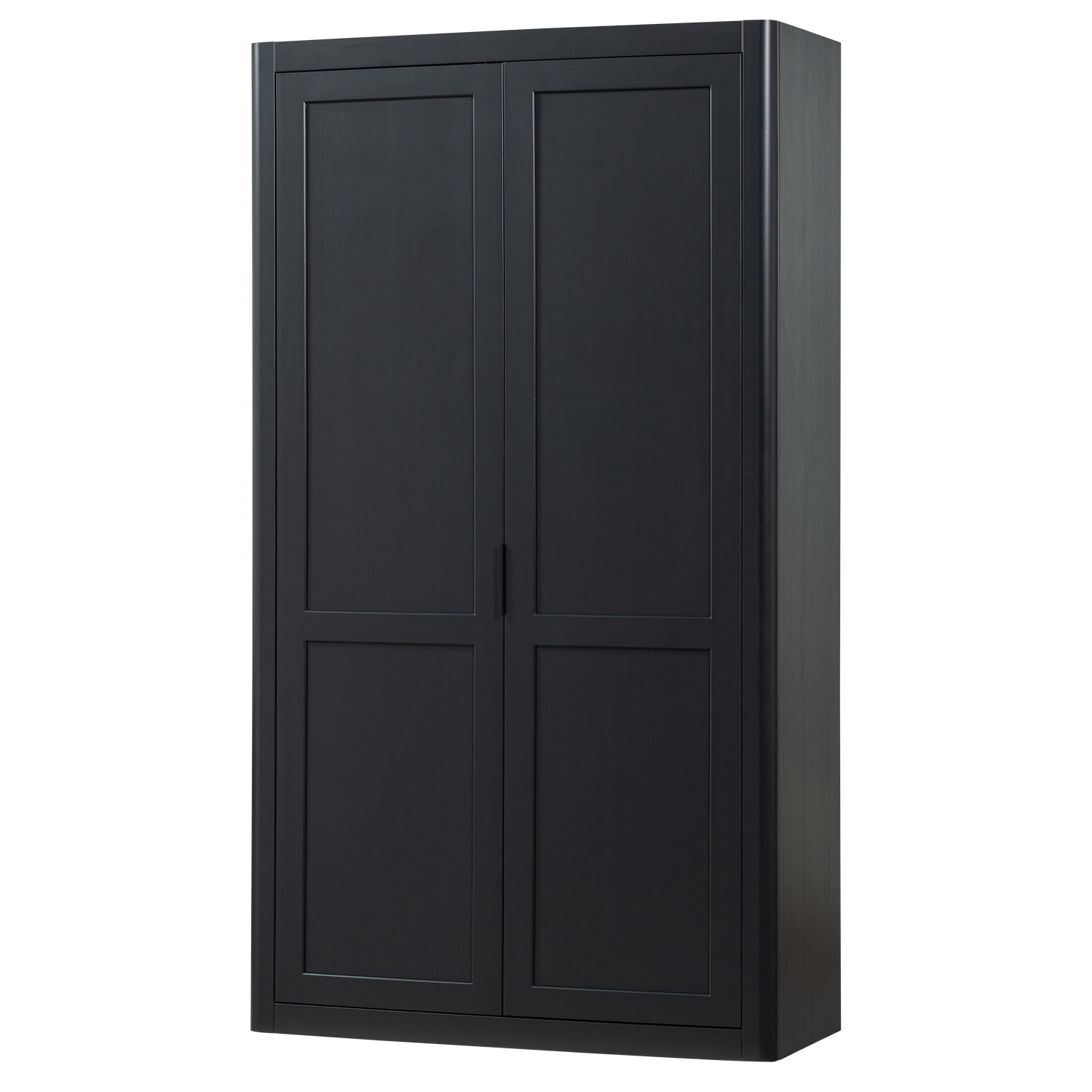 GUNNAR STORAGE CABINET PINE MATT BLACK [fsc]
