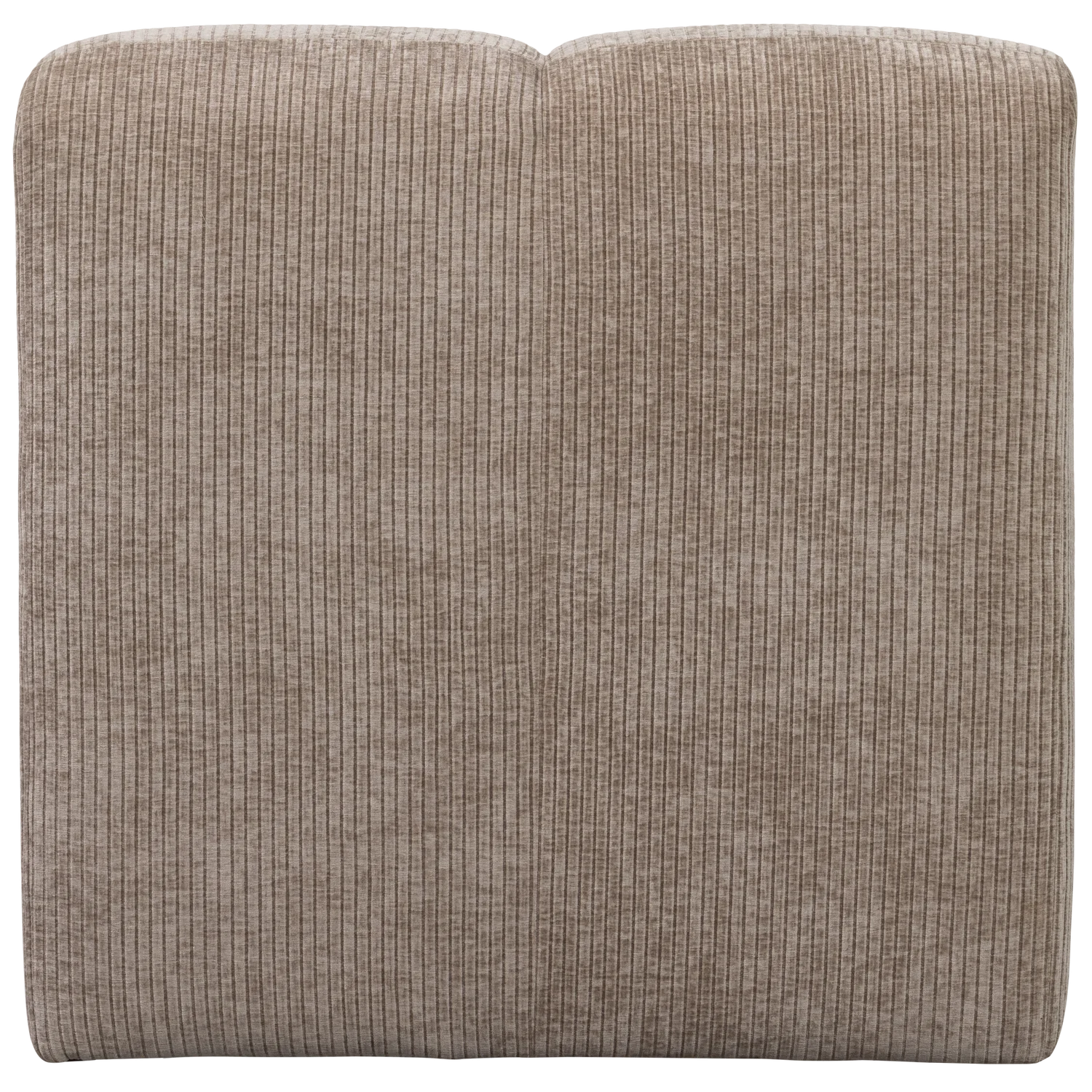 WOOOD, MOJO Matbänk 84 cm med ryggstöd i ribbat tyg – Dark Sand