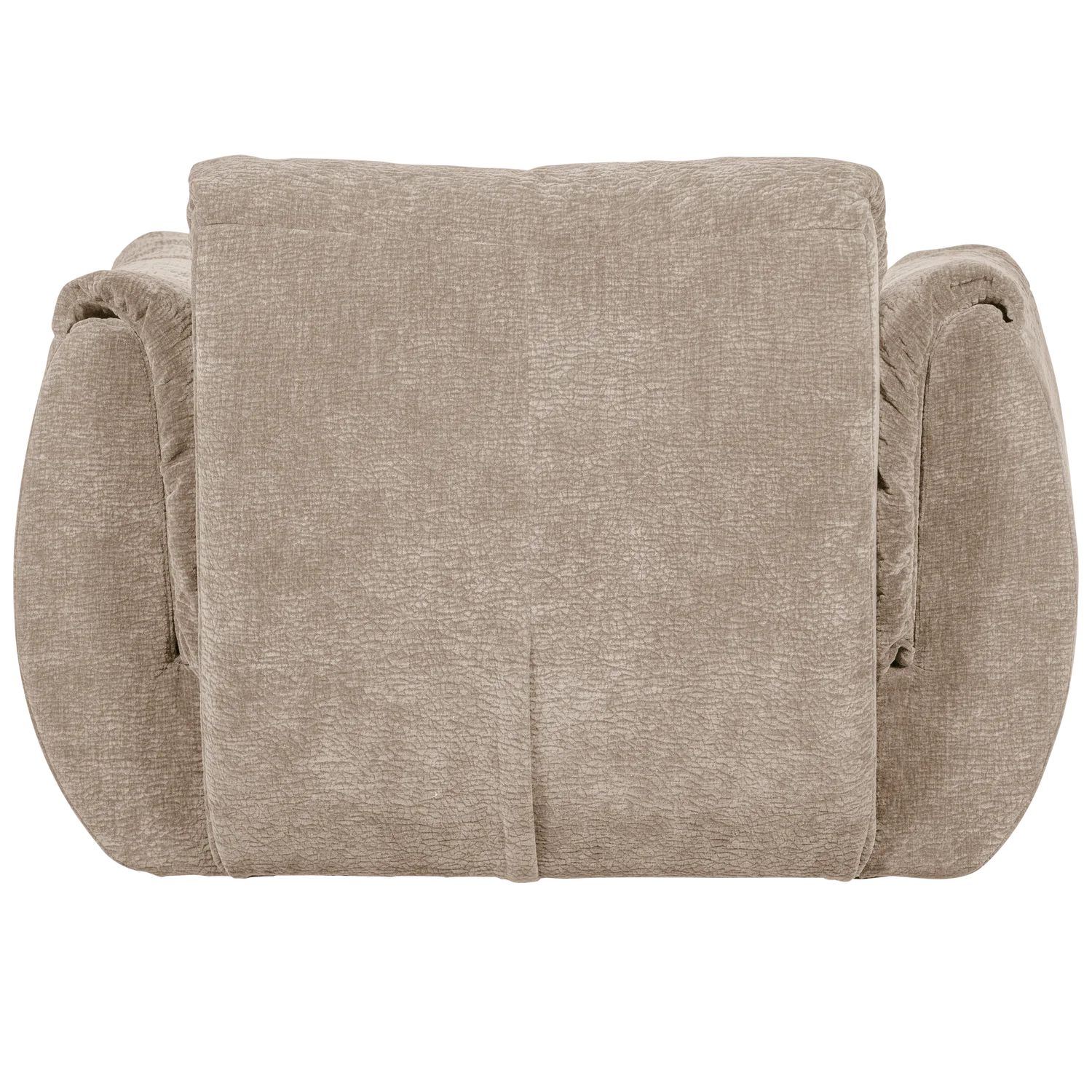 WOOOD, Baggy Svivelfåtölj 3D Chenille Sand ( Förbeställning)