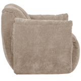 WOOOD, Baggy Svivelfåtölj 3D Chenille Sand ( Förbeställning)