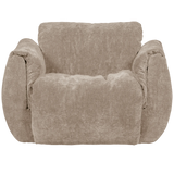 WOOOD, Baggy Svivelfåtölj 3D Chenille Sand ( Förbeställning)