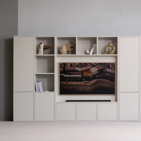 WOOOD, Meggy TV-skåp 160 cm i Furu – Dust [FSC]