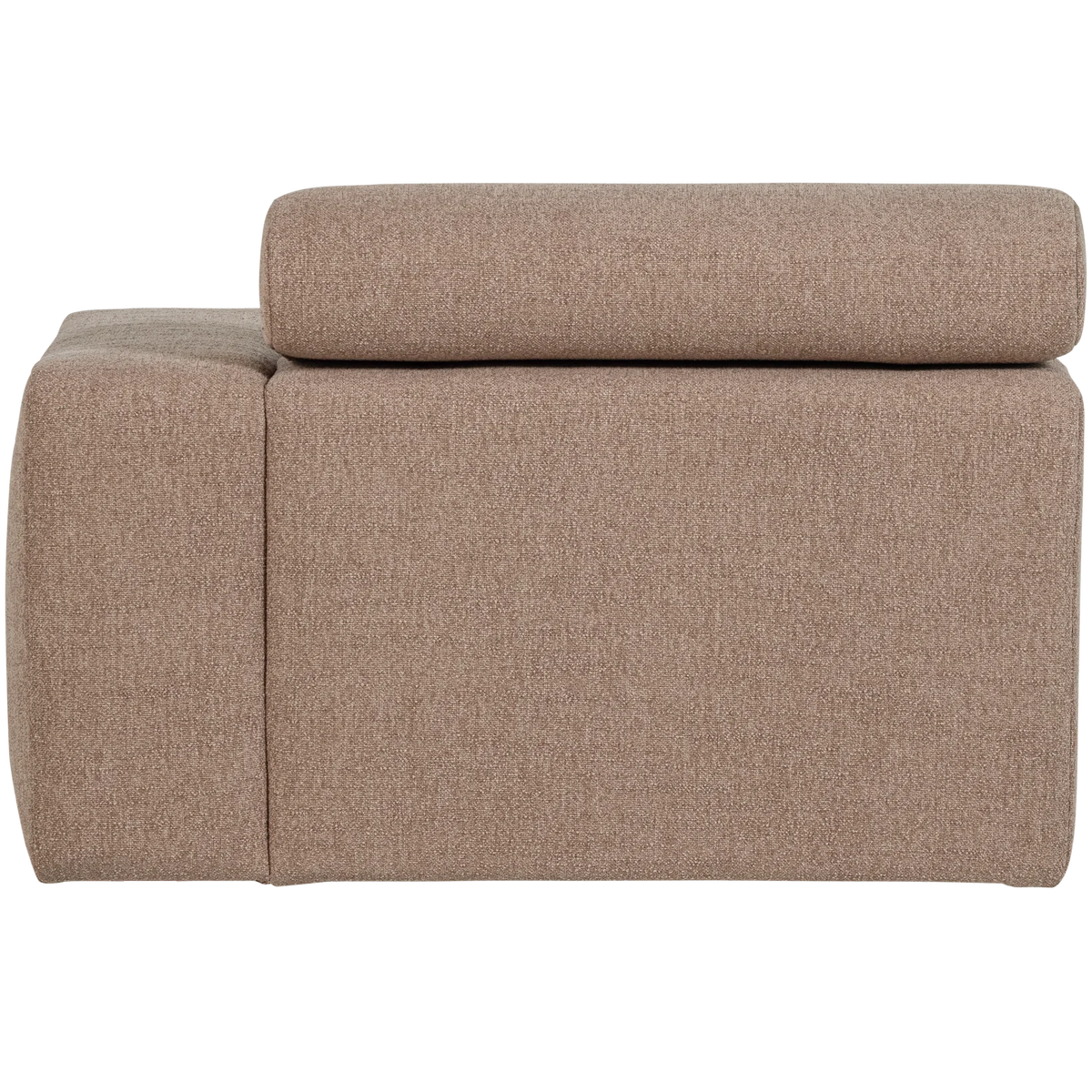 WOOOD, Novi schäslongselement höger – bouclé, taupe