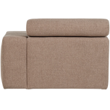 WOOOD, Novi schäslongselement höger – bouclé, taupe