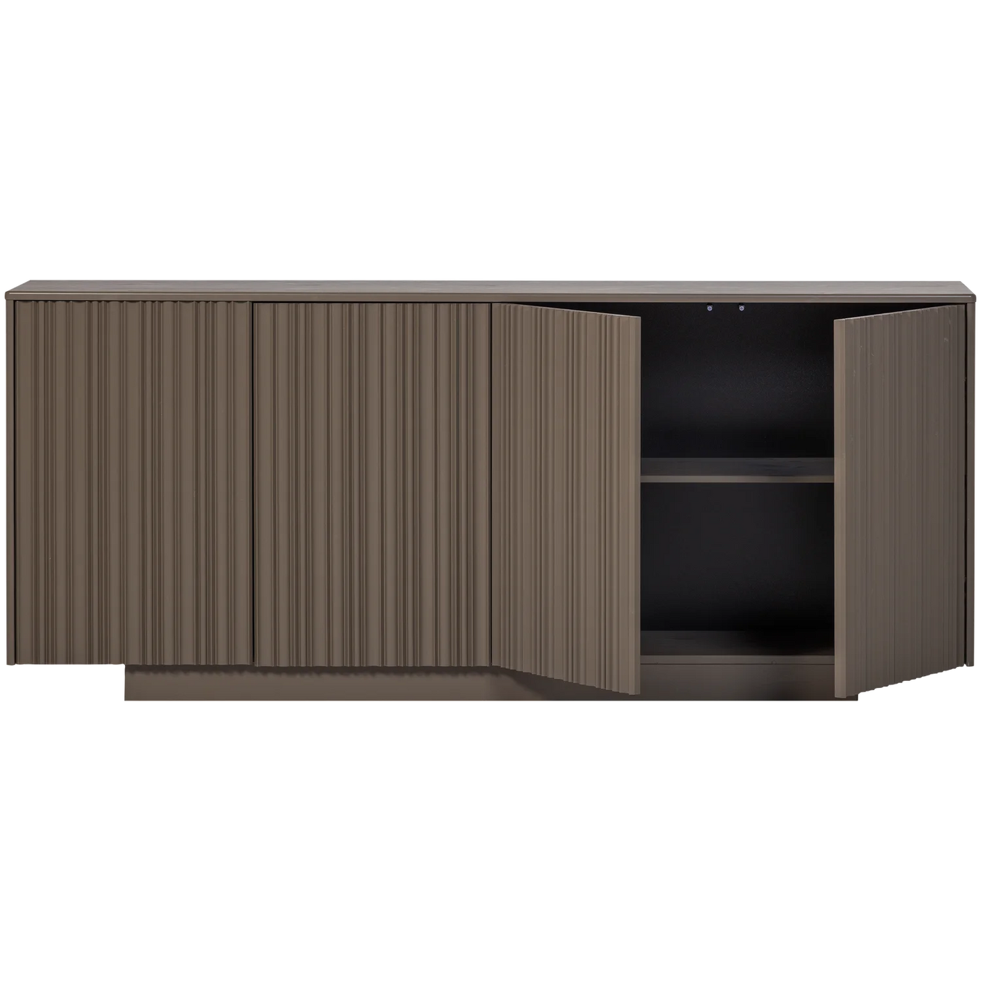 WOOOD, Nova Sideboard 200 cm i Furu – Tryffelbrun [FSC]