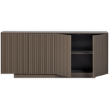 WOOOD, Nova Sideboard 200 cm i Furu – Tryffelbrun [FSC]