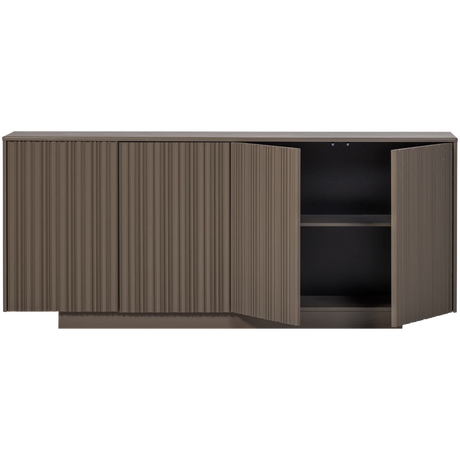WOOOD, Nova Sideboard 200 cm i Furu – Tryffelbrun [FSC]