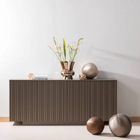 WOOOD, Nova Sideboard 200 cm i Furu – Tryffelbrun [FSC]